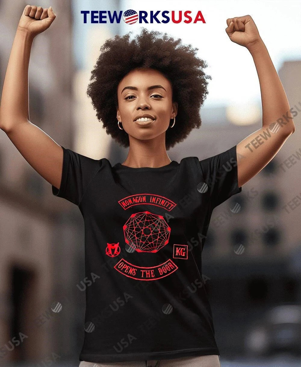 Nonagon Infinity Opens the Door King Gizzard and - Adult & Kids T-Shirts, Sweatshirts & Hoodies apparel design preview 7
