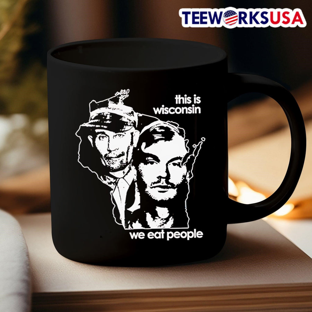 This Is Wisconsin We Eat People - Adult & Kids T-Shirts, Sweatshirts & Hoodies apparel design preview 3