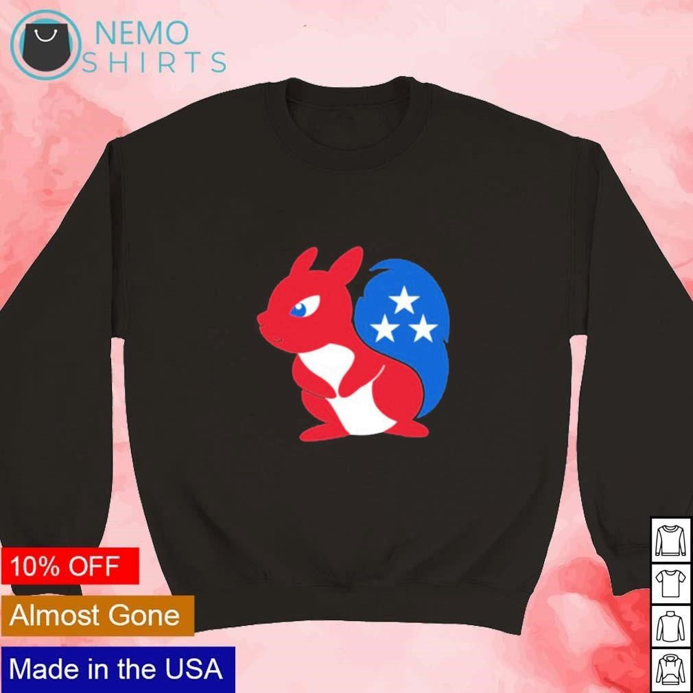 Peanut the squirrel mascot of GOP - Adult & Kids T-Shirts, Sweatshirts & Hoodies apparel design preview 3