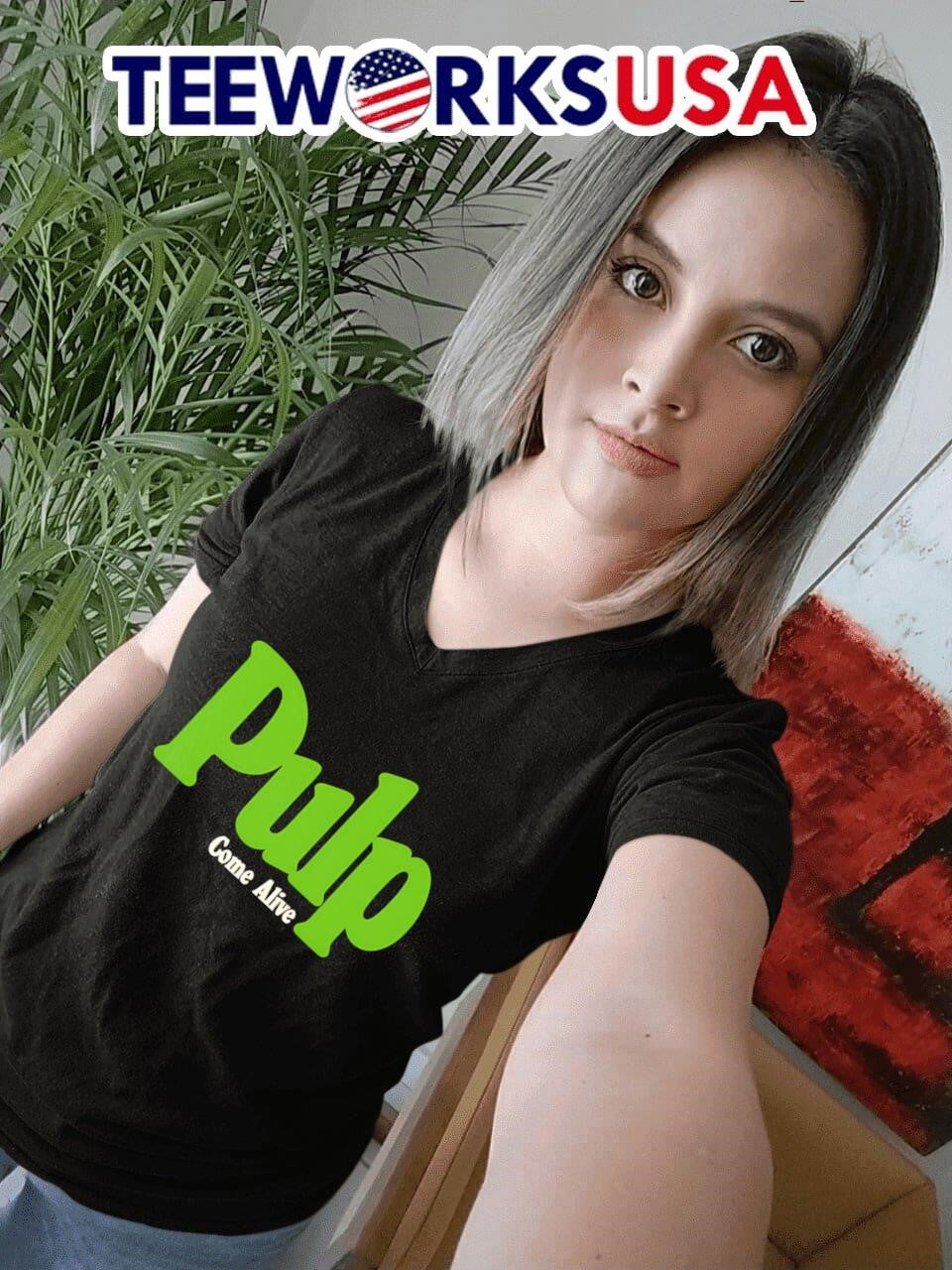 Pulp Come Alive - Adult & Kids T-Shirts, Sweatshirts & Hoodies apparel design preview 7