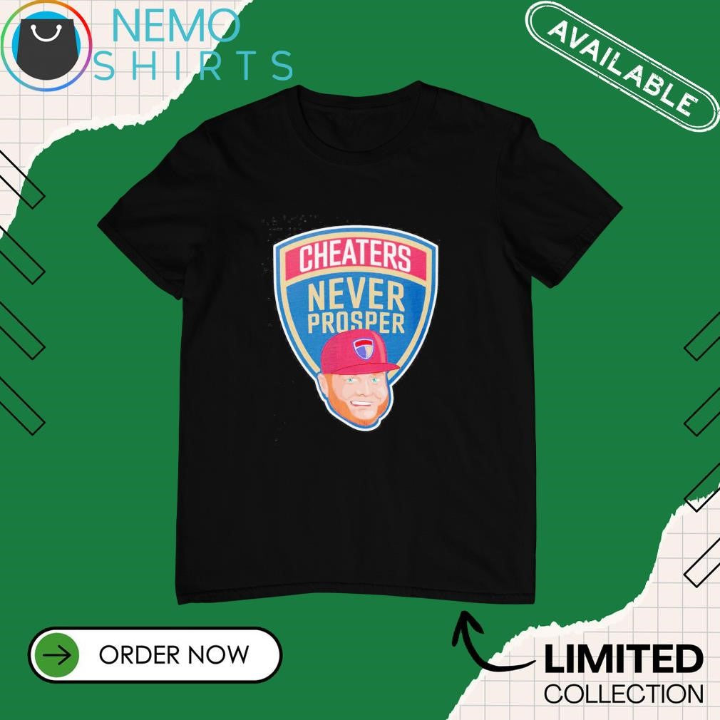 Cheaters Never Prosper Florida Panthers - Adult & Kids T-Shirts, Sweatshirts & Hoodies apparel design preview 1