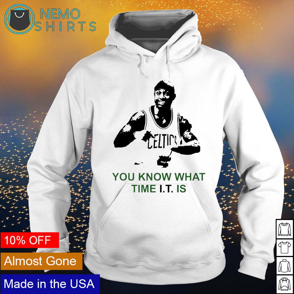 Isaiah Thomas you know what time it is - Adult & Kids T-Shirts, Sweatshirts & Hoodies apparel design preview 2