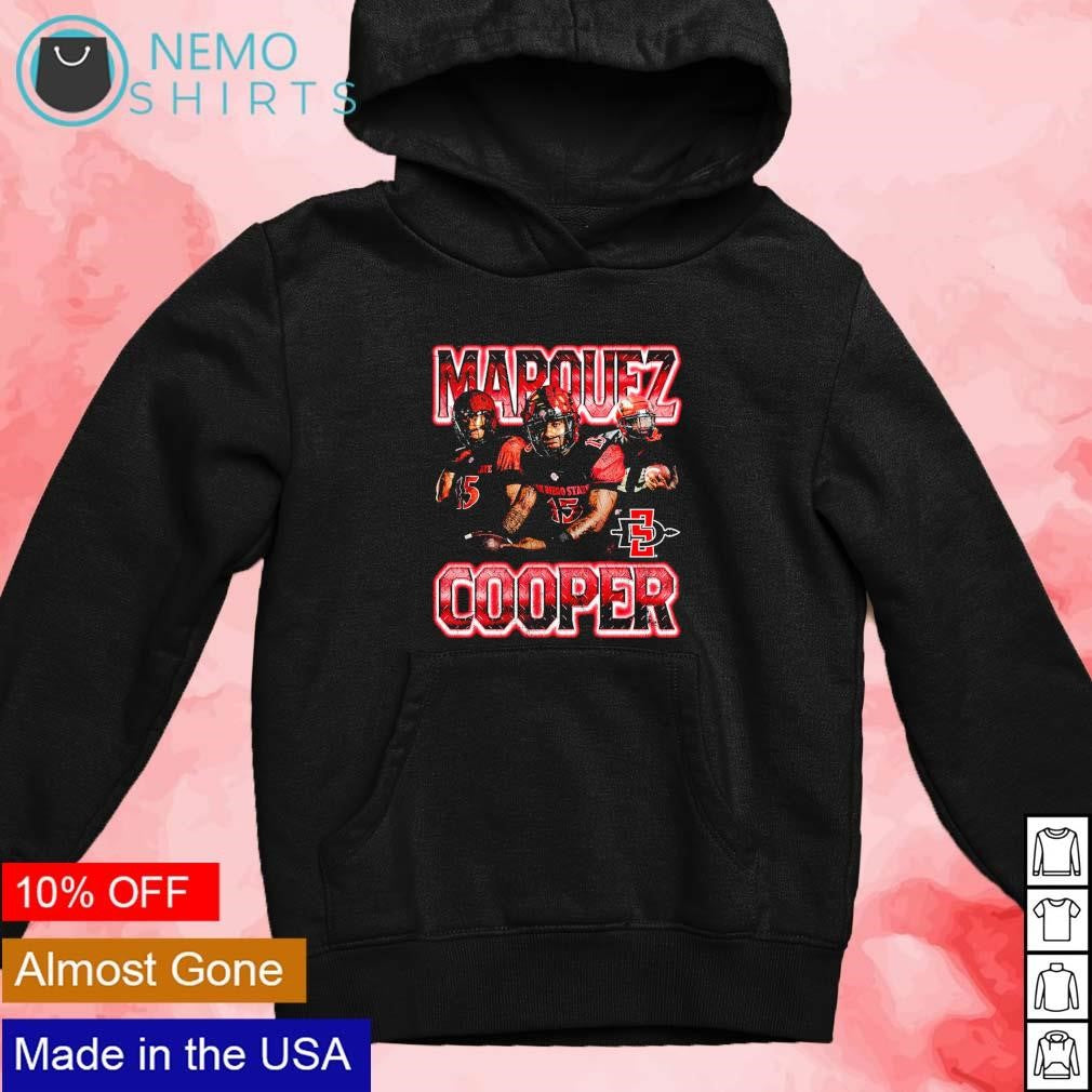 Marquez Cooper San Diego State Aztecs vintage graphic - Adult & Kids T-Shirts, Sweatshirts & Hoodies apparel design preview 4