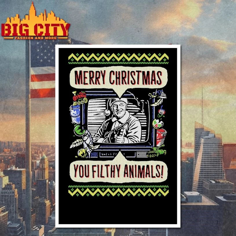 A Very McCallister Christmas - Adult & Kids T-Shirts, Sweatshirts & Hoodies apparel design preview 4