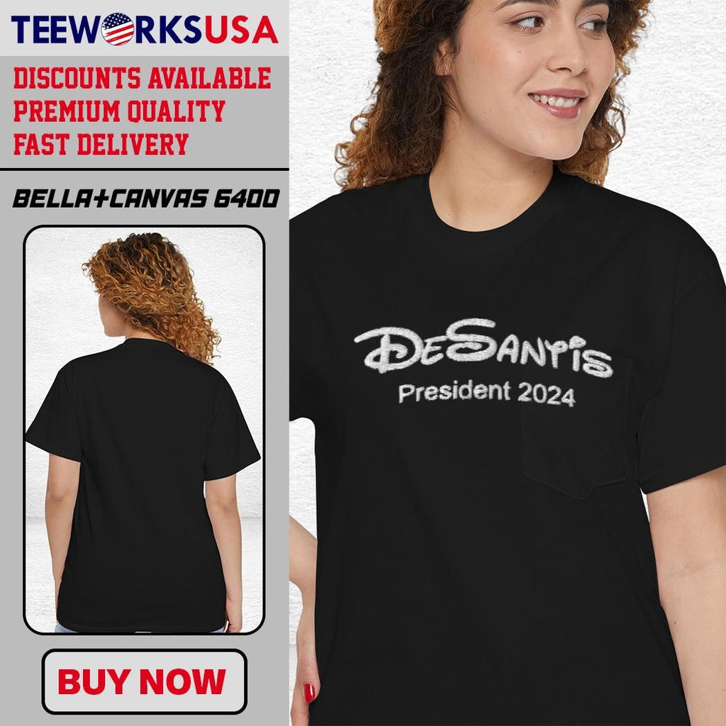 Desantis President 2024 - Adult & Kids T-Shirts, Sweatshirts & Hoodies apparel design preview 4