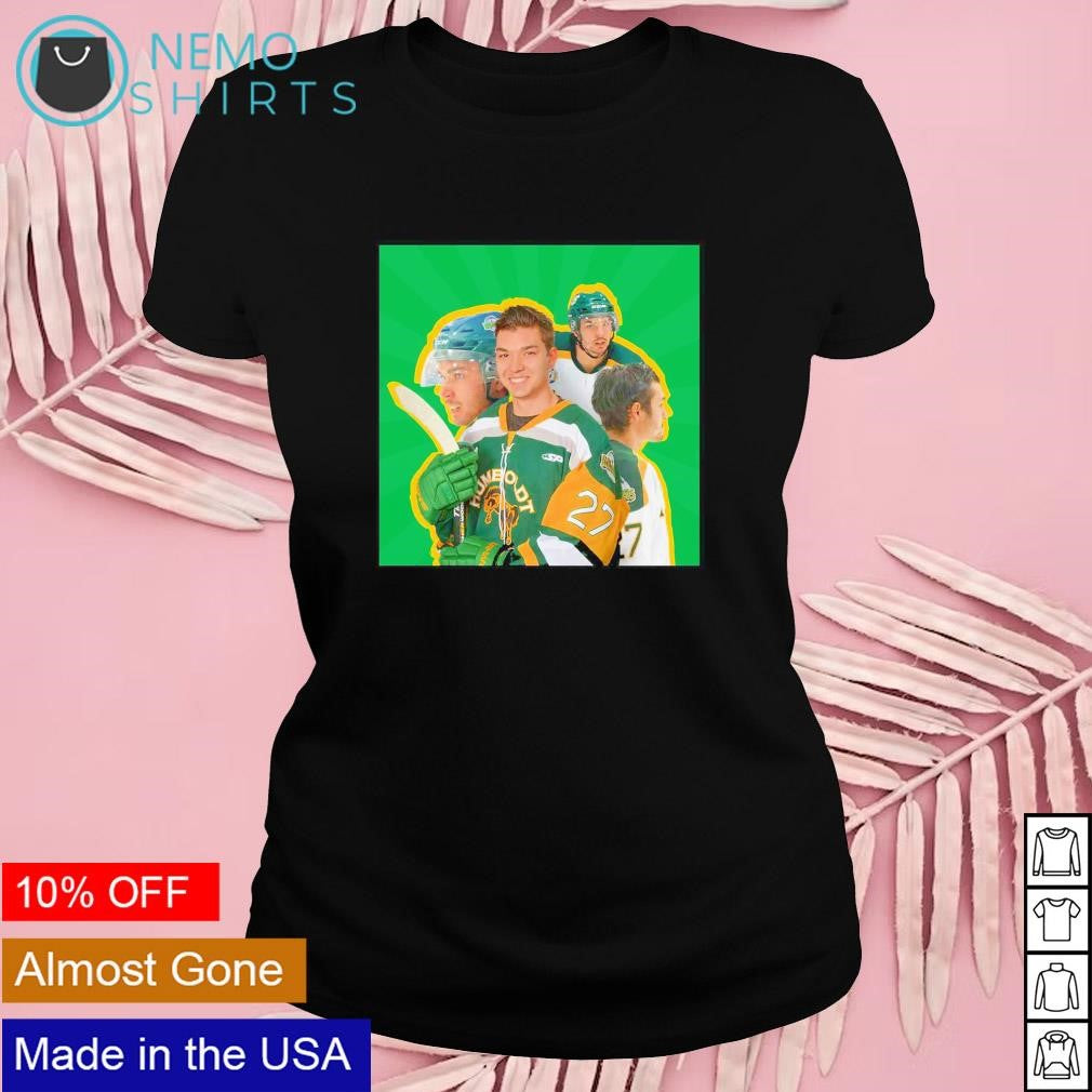 Logan Boulet Humboldt Broncos ice hokey player - Adult & Kids T-Shirts, Sweatshirts & Hoodies apparel design preview 4