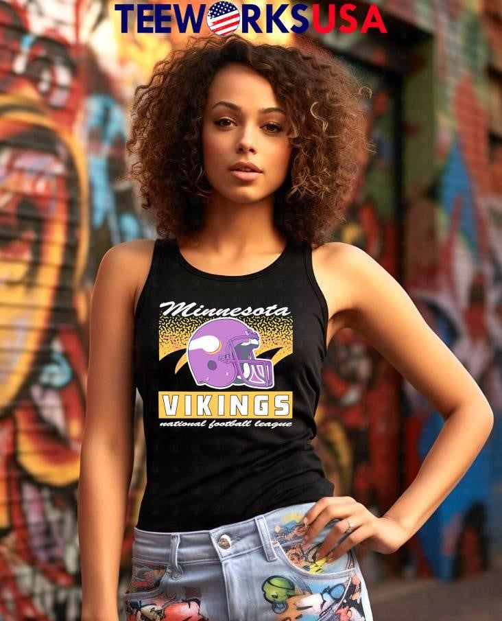 Minnesota Vikings National Football League Helmet - Adult & Kids T-Shirts, Sweatshirts & Hoodies apparel design preview 7