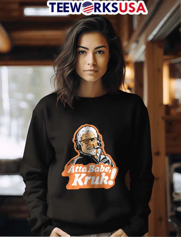 Kruk Atta Babe man wearing headset glasses - Adult & Kids T-Shirts, Sweatshirts & Hoodies apparel design preview 7