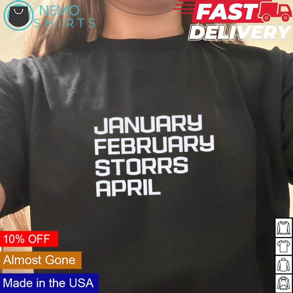 UConn Huskies basketball January February storrs - Adult & Kids T-Shirts, Sweatshirts & Hoodies apparel design preview 3