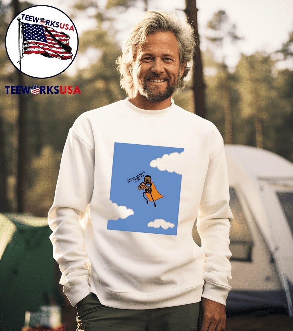 Aaron Wiggins You Saved My Life - Adult & Kids T-Shirts, Sweatshirts & Hoodies apparel design preview 3