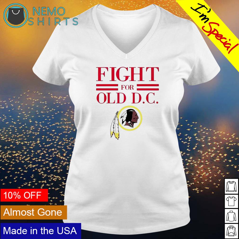 Washington Redskins fight for old DC - Adult & Kids T-Shirts, Sweatshirts & Hoodies apparel design preview 5