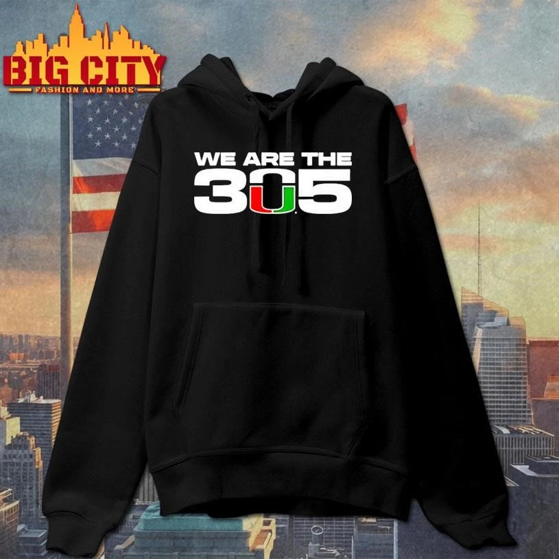 Miami Hurricanes we are the 305 - Adult & Kids T-Shirts, Sweatshirts & Hoodies apparel design preview 2