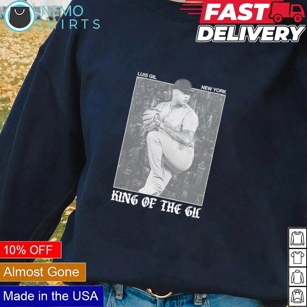 Luis Gil New York Yankees King of the it's up to - Adult & Kids T-Shirts, Sweatshirts & Hoodies apparel design preview 3