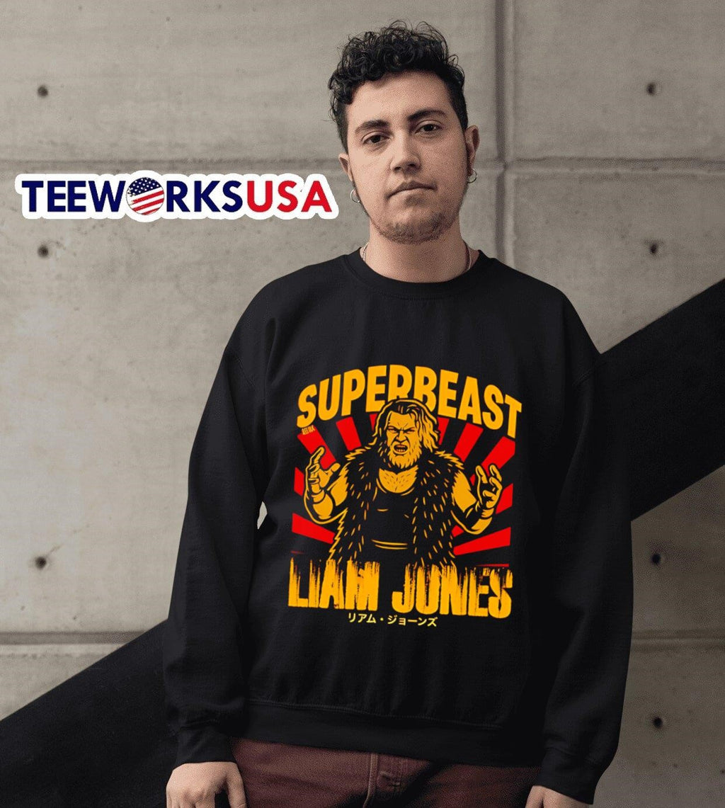 Superbeast Liam Jones - Adult & Kids T-Shirts, Sweatshirts & Hoodies apparel design preview 6