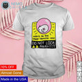 Watch as the happy hamster runs do not look away - Adult & Kids T-Shirts, Sweatshirts & Hoodies apparel design preview 1