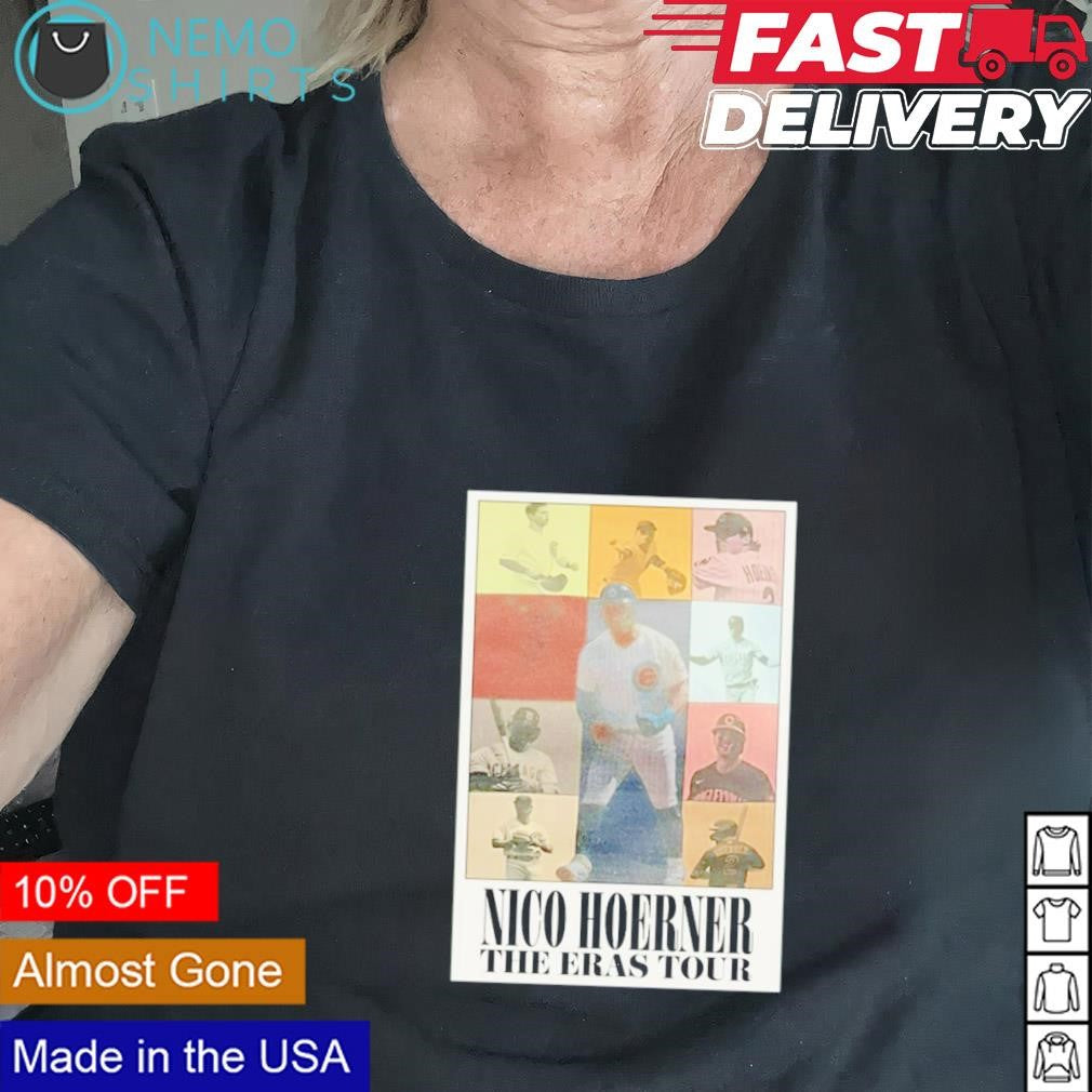Nico Hoerner the Eras Tour - Adult & Kids T-Shirts, Sweatshirts & Hoodies apparel design preview 2