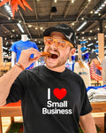 I love small business - Adult & Kids T-Shirts, Sweatshirts & Hoodies apparel design preview 1