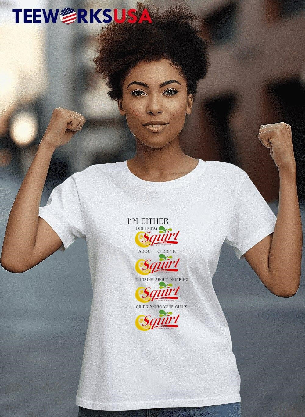 I'm Either Drinking Squirt repeat - Adult & Kids T-Shirts, Sweatshirts & Hoodies apparel design preview 4