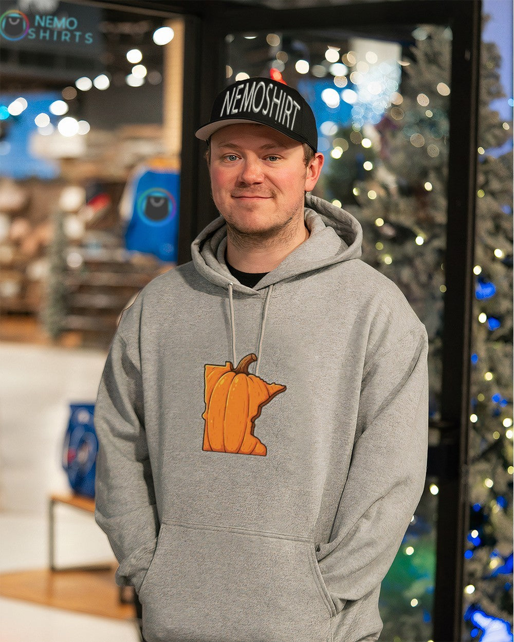 Minnesota pumpkin halloween - Adult & Kids T-Shirts, Sweatshirts & Hoodies apparel design preview 3