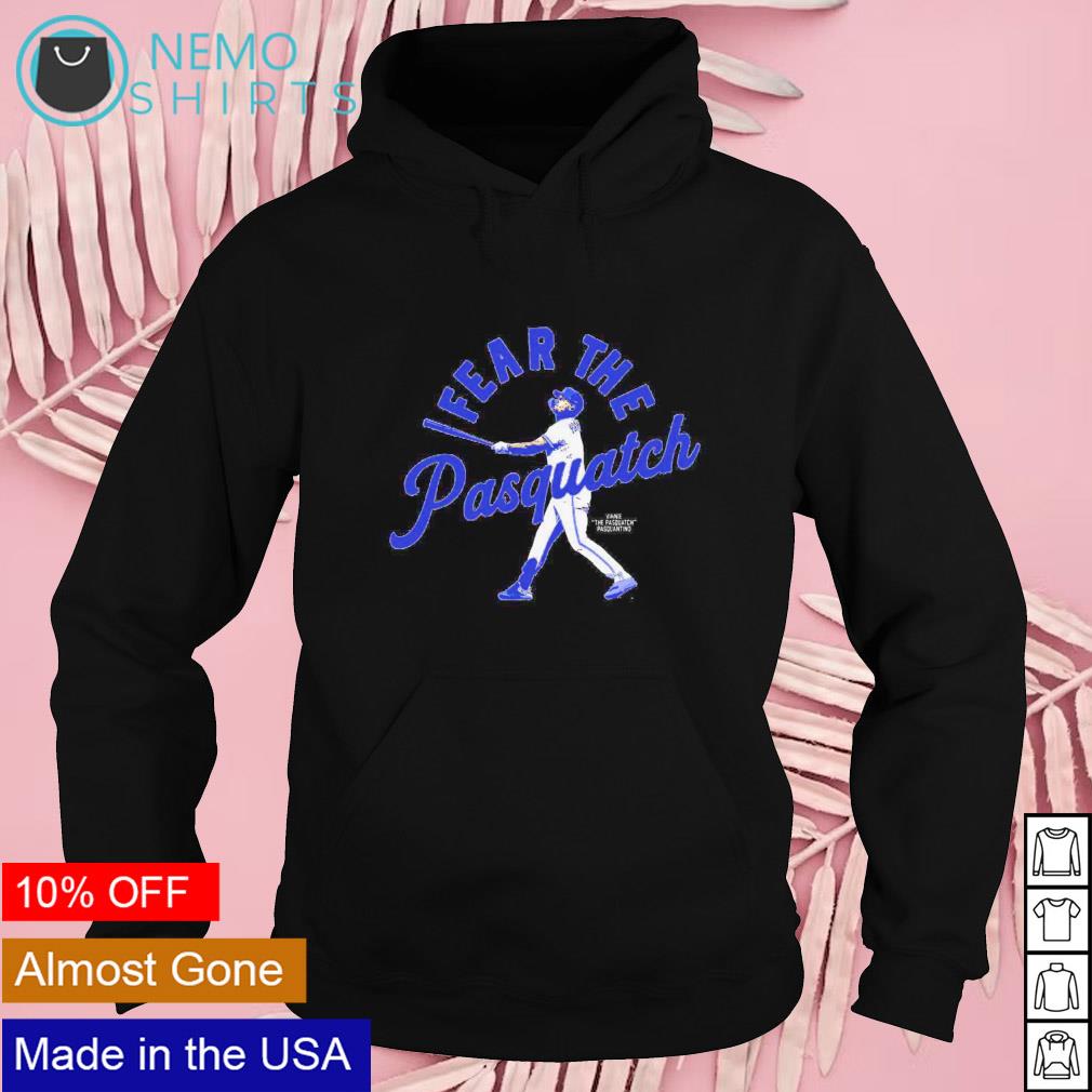 Fear the Pasquatch Vinnie Pasquantino Kansas City - Adult & Kids T-Shirts, Sweatshirts & Hoodies apparel design preview 2