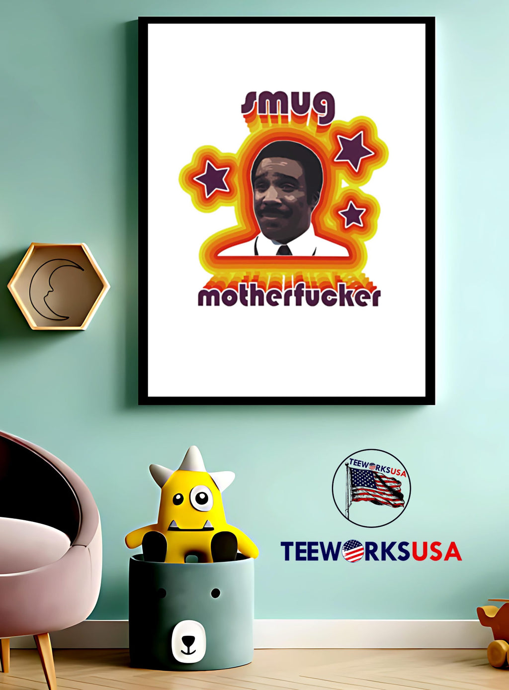 Mr Milchick Severance Smug Motherfucker - Adult & Kids T-Shirts, Sweatshirts & Hoodies apparel design preview 3