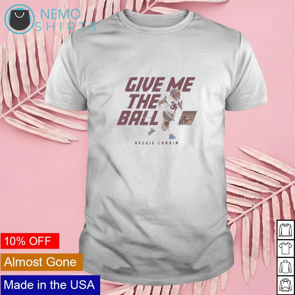 Give me the ball Reggie Corbin Michigan Panthers - Adult & Kids T-Shirts, Sweatshirts & Hoodies apparel design preview 1