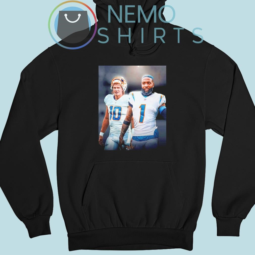 Los Angeles Chargers Justin Herbert and Quentin - Adult & Kids T-Shirts, Sweatshirts & Hoodies apparel design preview 2