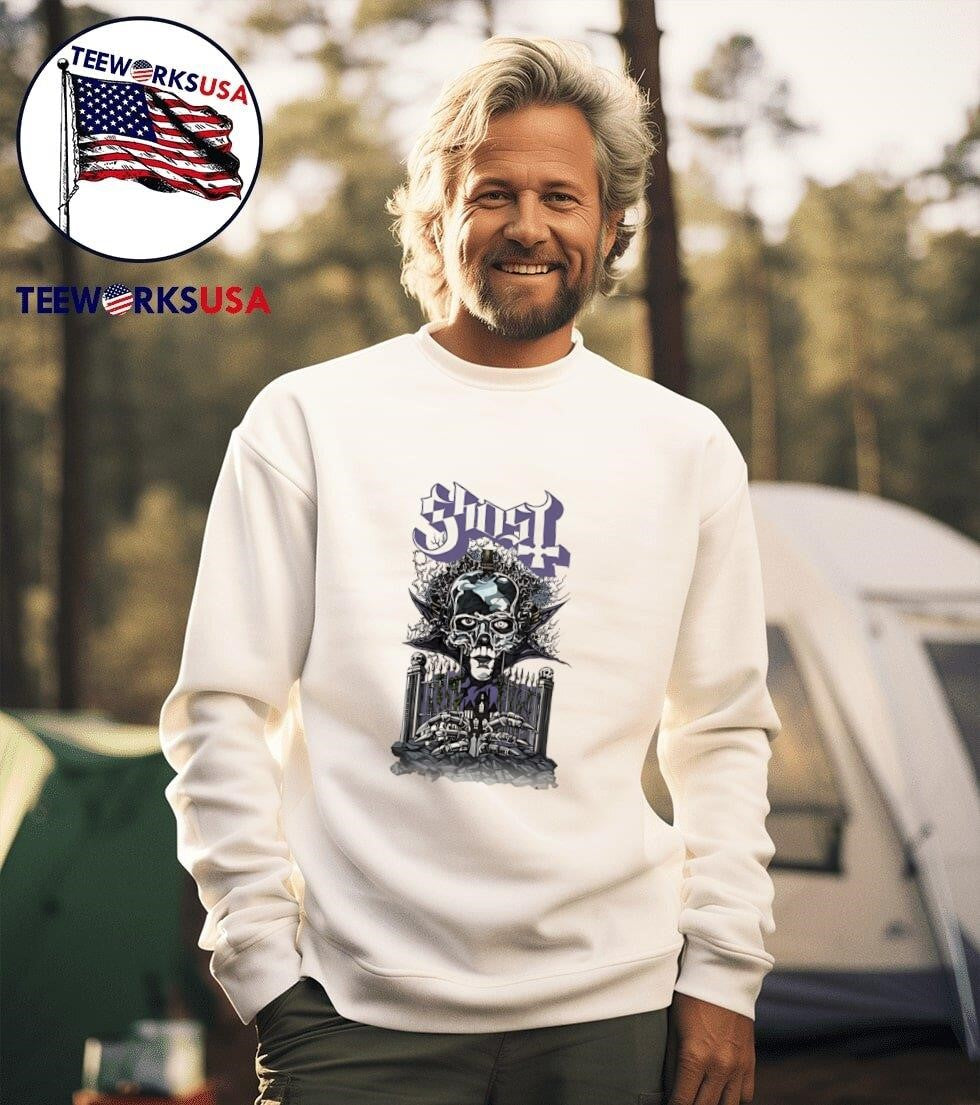 Ghost At The Gates - Adult & Kids T-Shirts, Sweatshirts & Hoodies apparel design preview 3