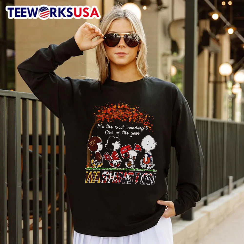 It's The Most Wonderful Time Of Year Washington - Adult & Kids T-Shirts, Sweatshirts & Hoodies apparel design preview 4