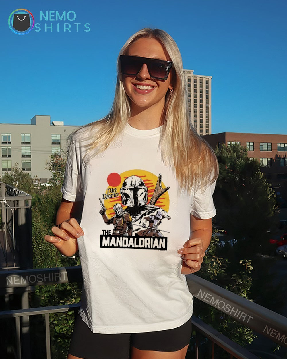 The Mandalorian Din Djarin - Adult & Kids T-Shirts, Sweatshirts & Hoodies apparel design preview 4