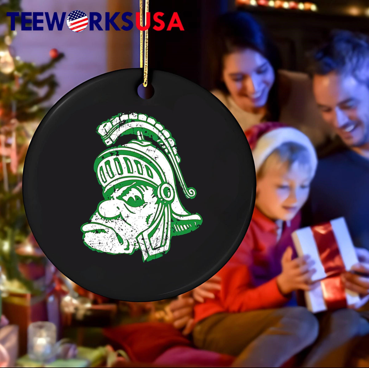 Michigan State University Spartans Big head logo - Adult & Kids T-Shirts, Sweatshirts & Hoodies apparel design preview 4