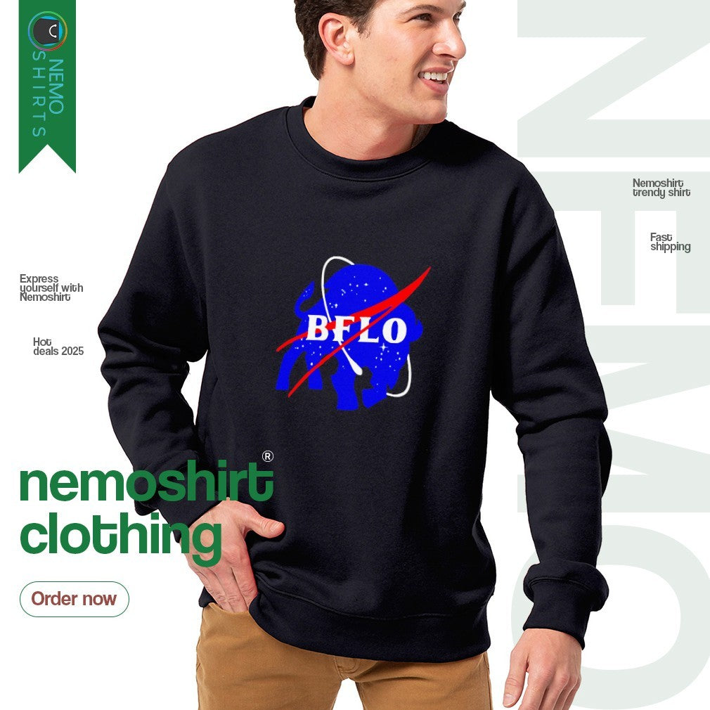 BFLO Buffalo Bills out of this world - Adult & Kids T-Shirts, Sweatshirts & Hoodies apparel design preview 4