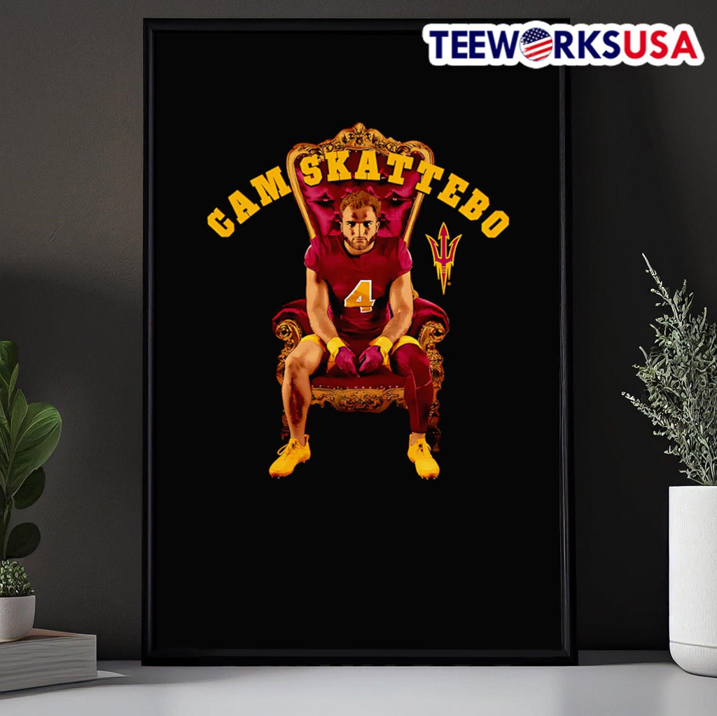 King Cameron Skattebo Arizona State Sun Devils - Adult & Kids T-Shirts, Sweatshirts & Hoodies apparel design preview 5