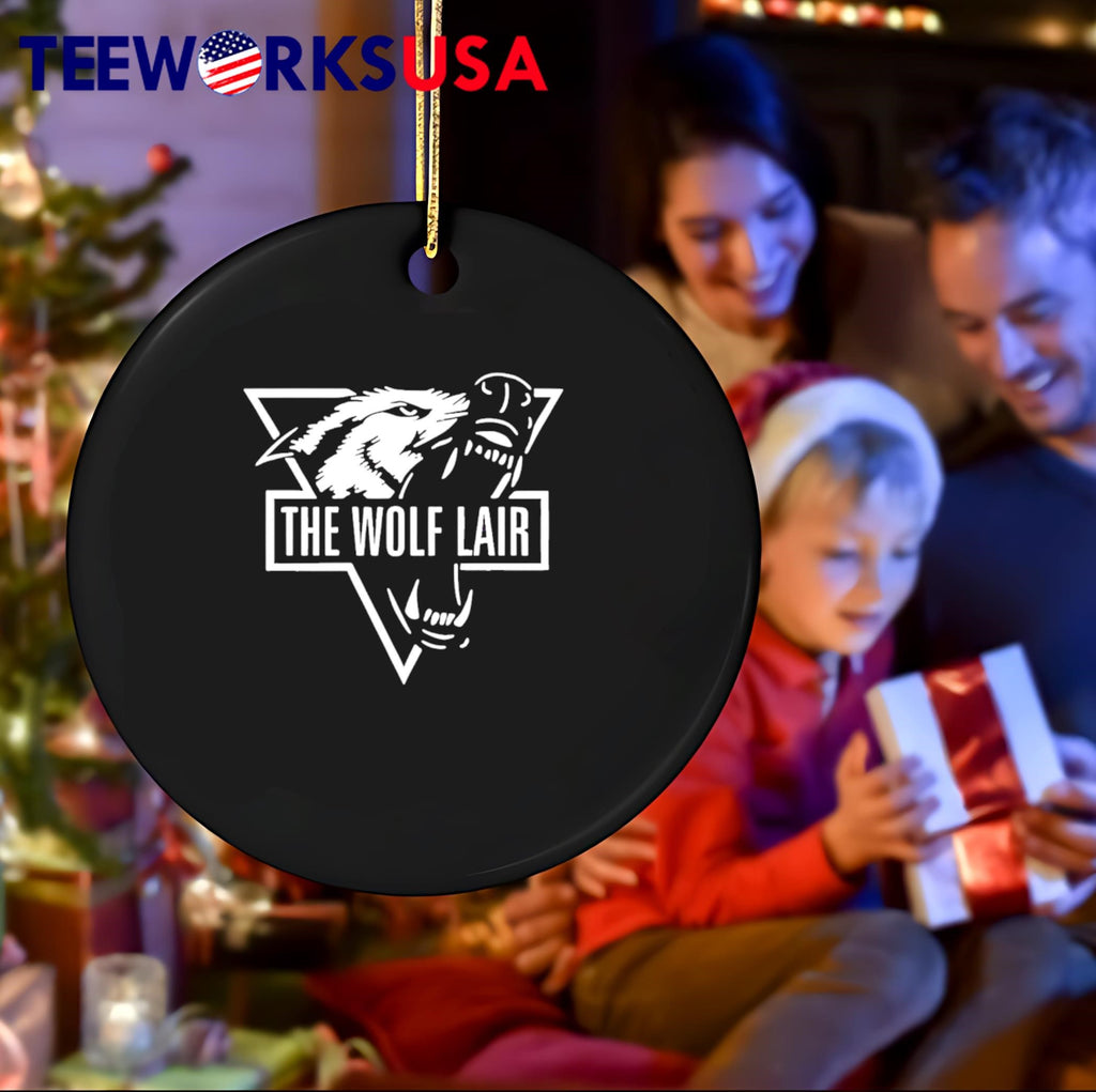 The Wolf Lair Classic - Adult & Kids T-Shirts, Sweatshirts & Hoodies apparel design preview 4