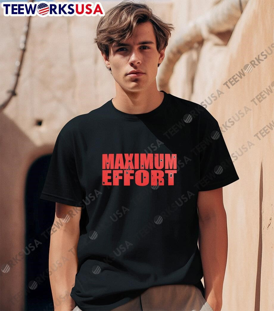 Maximum Effort - Adult & Kids T-Shirts, Sweatshirts & Hoodies apparel design preview 1