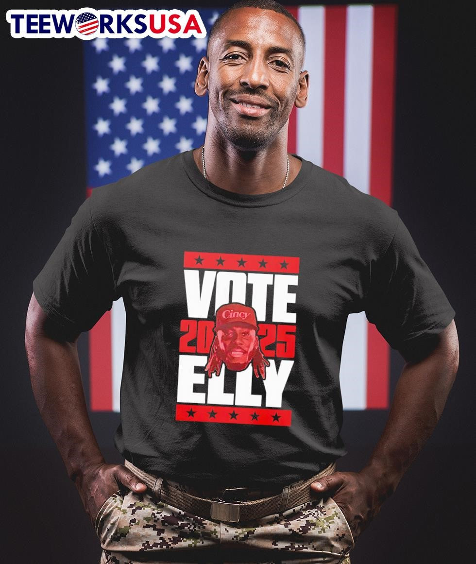 Elly De La Cruz 2025 Vote - Adult & Kids T-Shirts, Sweatshirts & Hoodies apparel design preview 1