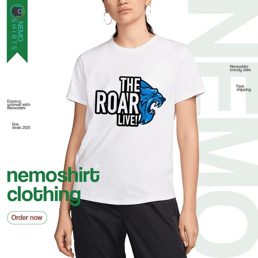 The roar live Detroit Lions - Adult & Kids T-Shirts, Sweatshirts & Hoodies apparel design preview 3