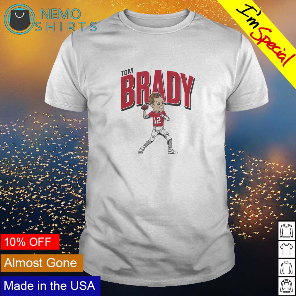 Tom Brady caricature - Adult & Kids T-Shirts, Sweatshirts & Hoodies apparel design preview 1