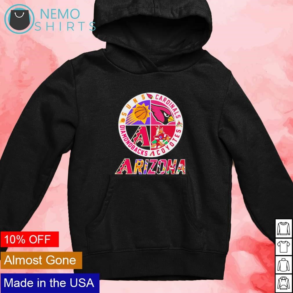 Arizona sport teams Suns Cardinals Acoyotes - Adult & Kids T-Shirts, Sweatshirts & Hoodies apparel design preview 2