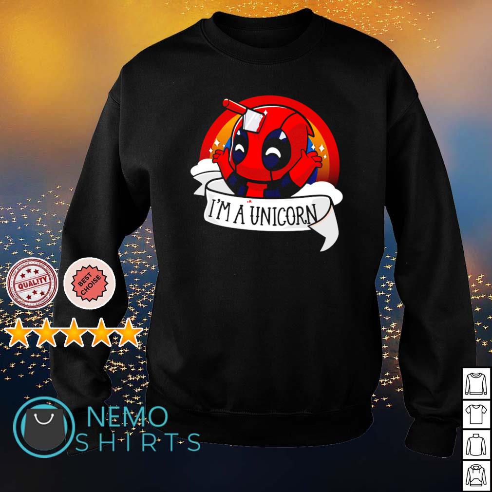 Deadpool I'm a Unicorn - Adult & Kids T-Shirts, Sweatshirts & Hoodies apparel design preview 4