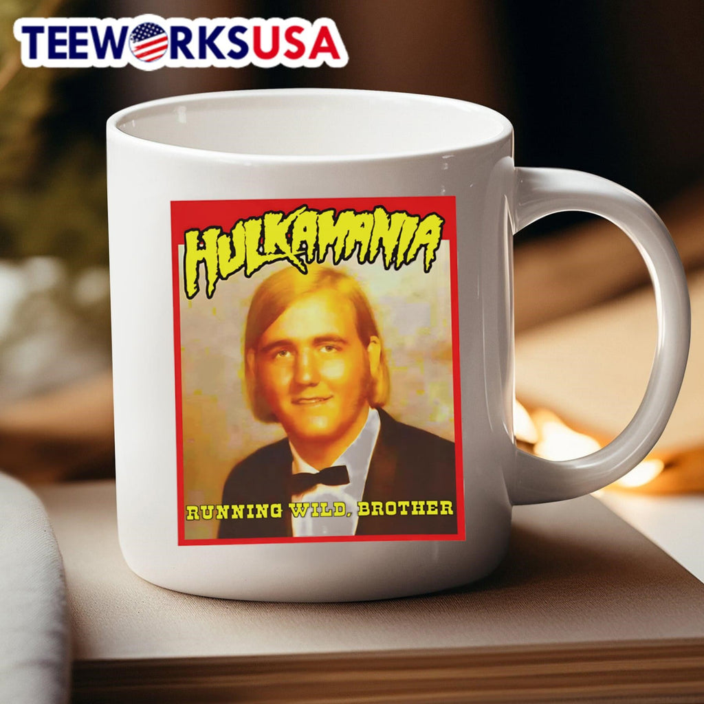 Hulkamania Running Wild Brother Hulk Hogan passed - Adult & Kids T-Shirts, Sweatshirts & Hoodies apparel design preview 4