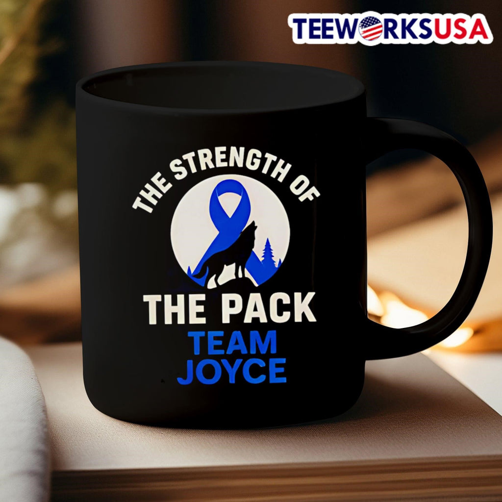 Wolf the strength of pack team Joyce - Adult & Kids T-Shirts, Sweatshirts & Hoodies apparel design preview 3