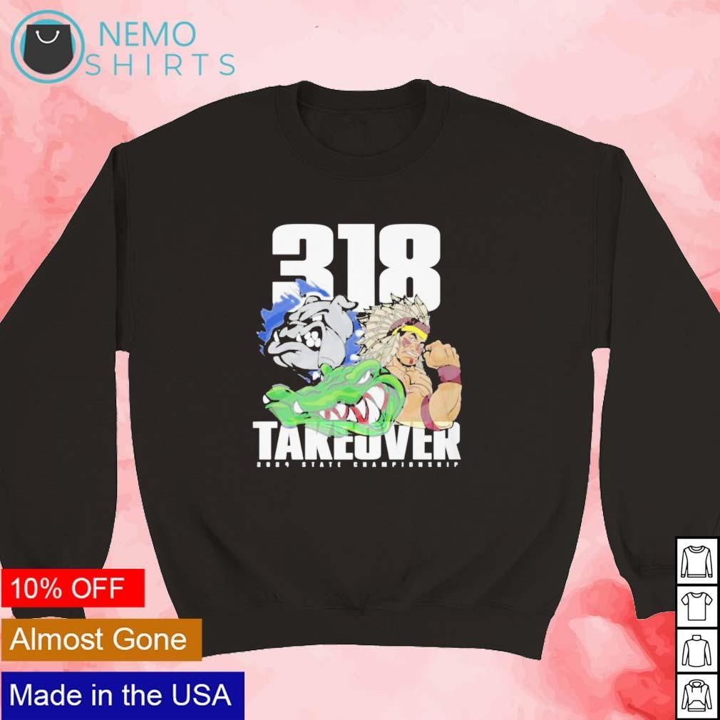 Bulldogs Seminoles Gators 318 takeover 2024 state - Adult & Kids T-Shirts, Sweatshirts & Hoodies apparel design preview 5