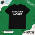 Conquer Canada - Adult & Kids T-Shirts, Sweatshirts & Hoodies apparel design preview 1