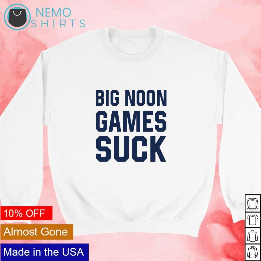 Big noon games suck Penn State - Adult & Kids T-Shirts, Sweatshirts & Hoodies apparel design preview 3
