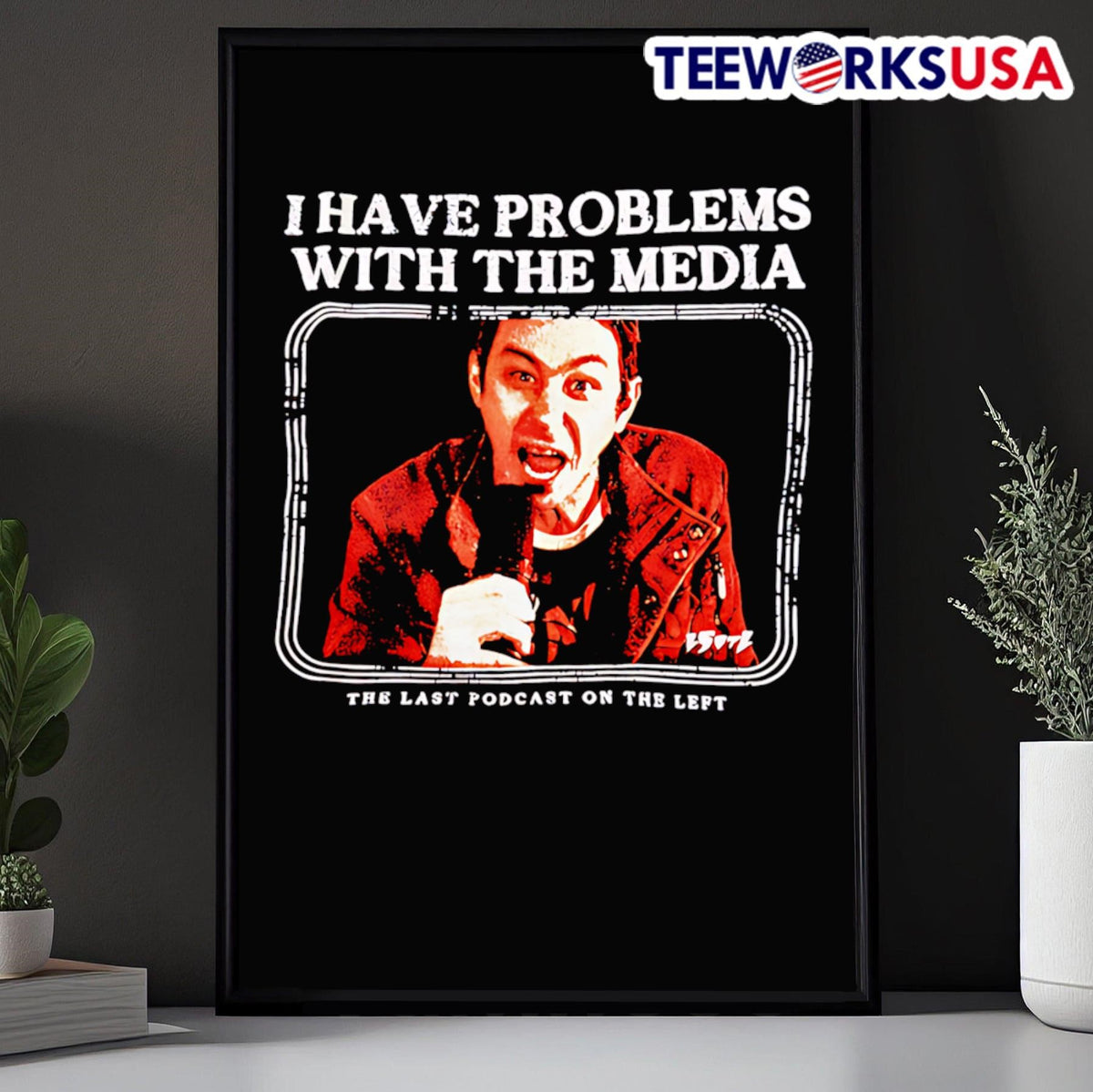 I have problems with the media last podcast on left - Adult & Kids T-Shirts, Sweatshirts & Hoodies apparel design preview 5