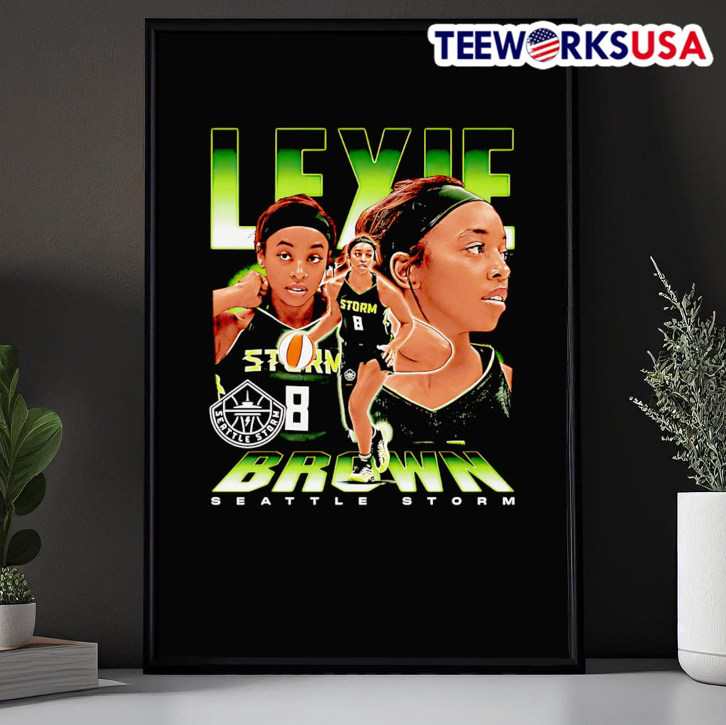 Lexie Brown Seattle Storm vintage retro - Adult & Kids T-Shirts, Sweatshirts & Hoodies apparel design preview 5