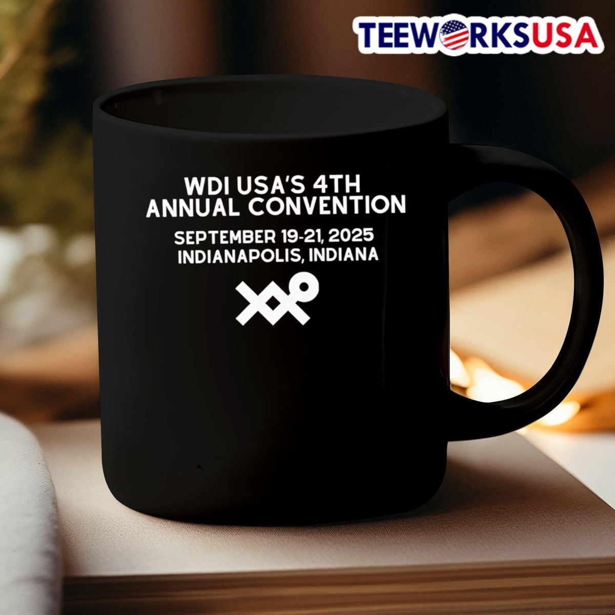 WDI USA's 4th annual convention September 2025 - Adult & Kids T-Shirts, Sweatshirts & Hoodies apparel design preview 3