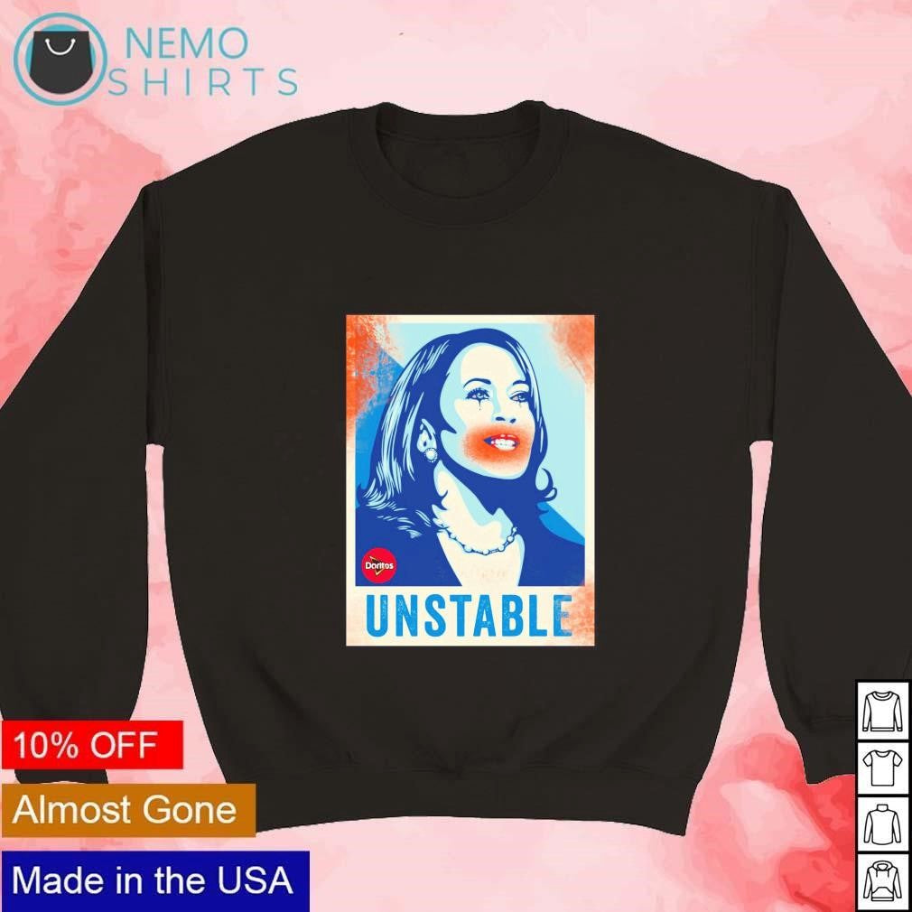 Unstable Kamala Harris - Adult & Kids T-Shirts, Sweatshirts & Hoodies apparel design preview 3