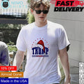 Santa hat Trump 2024 - Adult & Kids T-Shirts, Sweatshirts & Hoodies apparel design preview 1